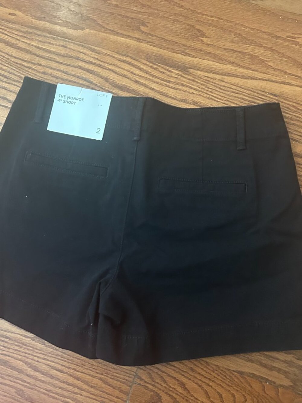 NWT Bundle LOFT Monroe 4” Chino Shorts Women’s Size 2 Two Pair Casual Summer - Picture 13 of 15